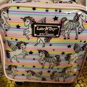 Luv Betsey Pegasus Unicorn lunch tote.